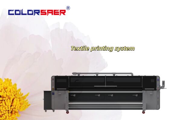 Wysokiej klasy SAER COLOR Digital Fabric Cotton & Polyester Printer z głowicą drukarską 4 lub 8 sztuk