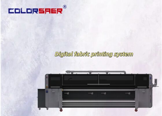 SAER Factory Price New Model Inkjet Textille Printing System 3200mm Large Format Directly Fabric Plotter
