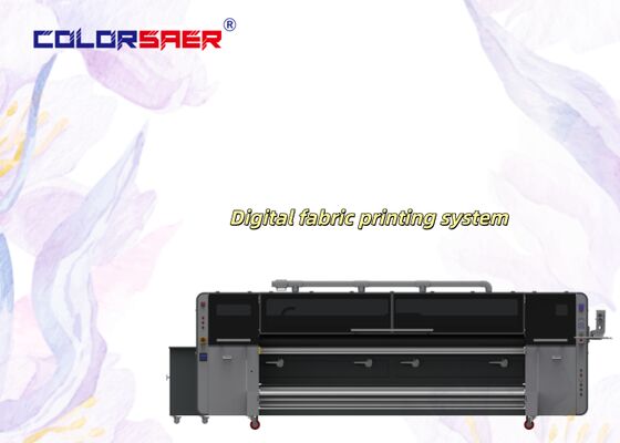 Wysokiej jakości 4 i 8 kolorowy szerokokształtowy system druku tekstylnego Wysokiej dokładności Inkjet Plotter tkaniny