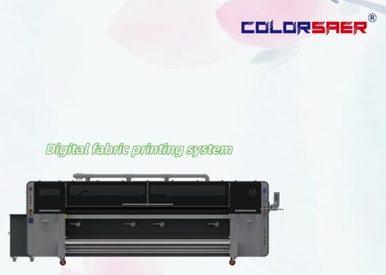 Wielkoformatowy cyfrowy grafik tekstylny Inkjet Roll to Roll 2m / 2.4m / 3.2m Szerokość I3200 Głowa Impresora De Maquina