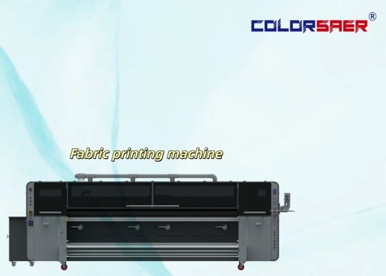 Drukarka atramentowa SAER CSR3200 do tkanin w 4 kolorach CMYK, wielkoformatowy system druku tekstylnego z głowicą drukującą 4 KJ4B-QL