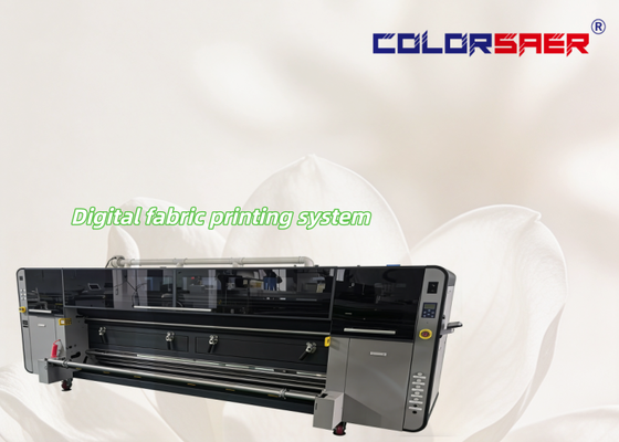 High Speed Textile Printer for Polyester & Cotton Materials 10.5 inch Sublimation Fabric Printer 4& 8 pcs I3200-A1