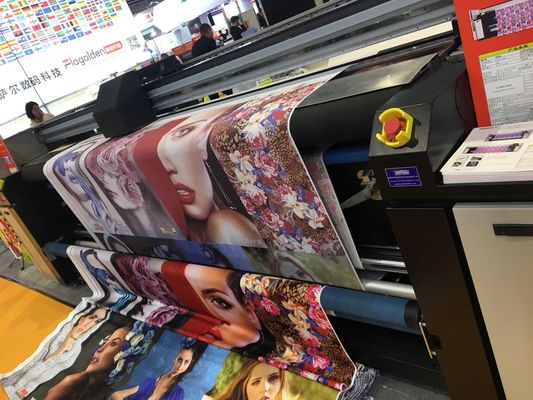 Flaga transparentu poliestrowego Maszyna drukarska Roll To Roll Type