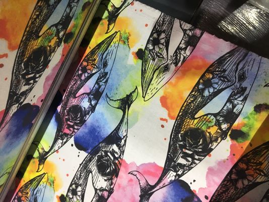 Epson 4720 Head Inkjet Textile Printing Machine Automatyczny do parasola / namiotu