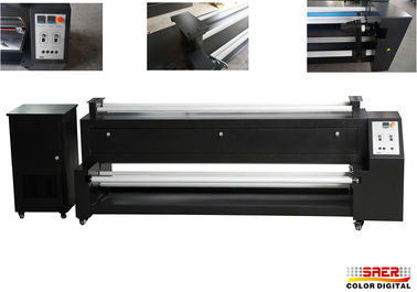 220 V 50 HZ Barwnikowa maszyna do sublimacji Grzejnik sublimacyjny z drukarkami piezo