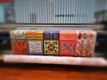 Podwójny kolorowy ploter CMYK Ciągły podajnik atramentu Prędkość drukowania 45 Sqm / godzinę