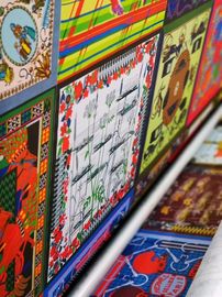 Podwójny kolorowy ploter CMYK Ciągły podajnik atramentu Prędkość drukowania 45 Sqm / godzinę