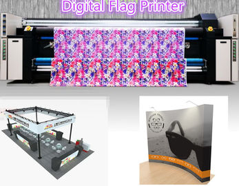 Ciągły podajnik atramentu Maszyna do drukowania flag Epson Head Printer Electro Thermal Heating