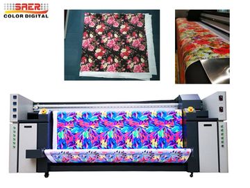 Maszyna do drukowania tkanin sublimacyjnych Roll to Roll z trzema głowicami Epson 4720