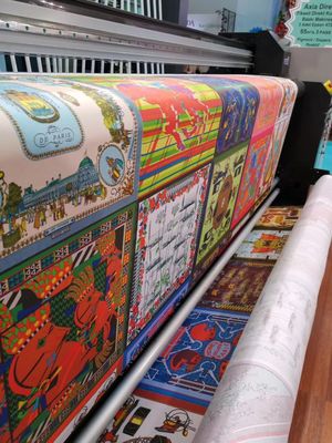4-głowicowy ploter sublimacyjny 3,5kw Cyfrowa maszyna do drukowania tekstyliów