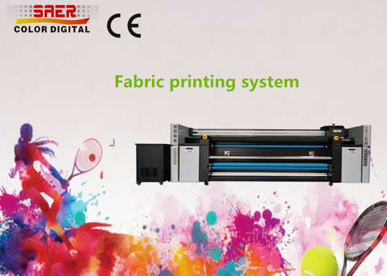 Wielkoformatowa drukarka tekstylna CMYK 1800 dpi automatyczne podawanie