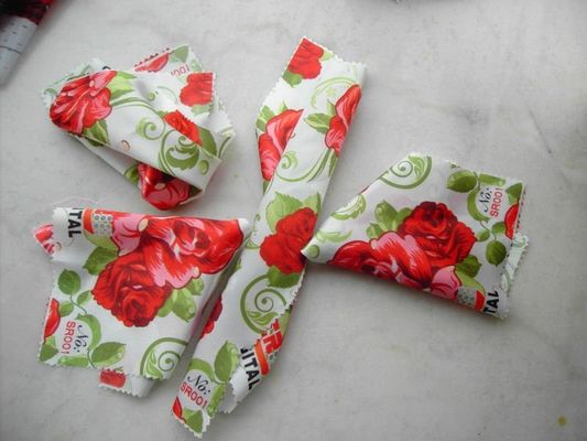 Powlekana poliestrowa satynowa tkanina drukarska do obrusów