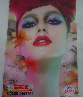 Direct Dye WhiteTextile Sublimacja Satin Digital Printing Fabric do produkcji flag