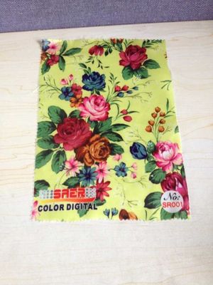 Wodoodporny satynowy sublimacyjny druk cyfrowy tkanina odporna na promieniowanie UV