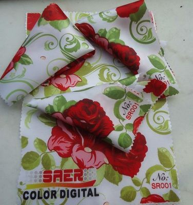 Powlekana poliestrowa satynowa tkanina drukarska do obrusów