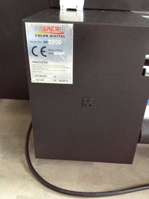 Podwójna maszyna drukująca flagę tekstylną Epson DX7 1440 dpi do produkcji obrusów