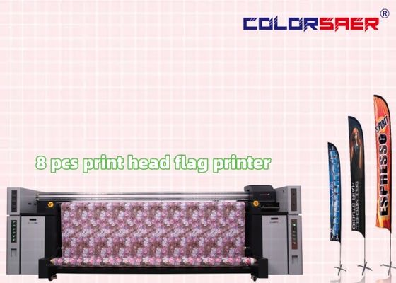 Kolorowa maszyna drukarska SAER I3200 Digital Textile Flag Banner Polyester Fabric Inkjet Dye Sublimation Printer