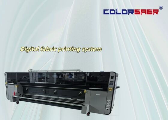 Wysokiej klasy SAER COLOR System druku tkanin cyfrowych Profesjonalny Shanghai Producent Duży format Roll to Roll Textile Plotter