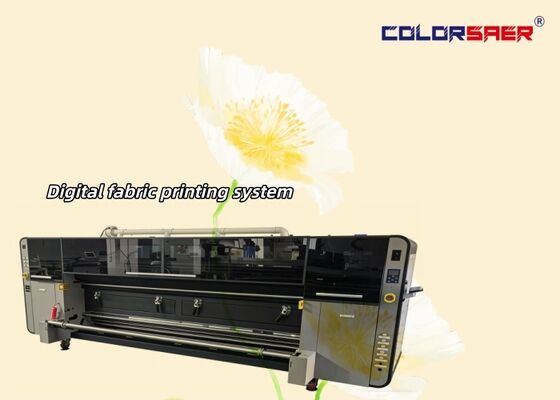 Fabryka bezpośrednia sprzedaż wysokiej precyzji przemysłowej KJ4B-QL Digital Print Head Textile Printing Machine dla materiałów poliestrowych i bawełnianych