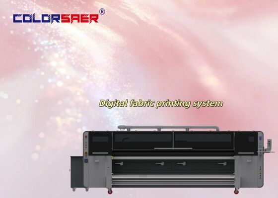 SAER Industrial KJ4B-QL Print Head Digital Textile Inkjet Printer z szerokością druku 3200 mm i ploterem tkanin roll-to-roll