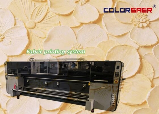 Wysokiej wydajności duża maszyna do sublimacji plus drukarka 4 sztuk lub 8 sztuk I3200A1 drukarki włókiennicze z pigmentem i atramentem sublimacyjnym